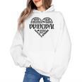 Principal Heart Life School Principal Teacher Appreciation Women's Hoodie, trending gift Principal Heart Life School Principal Teacher Appreciation Women's Hoodie, trending gift