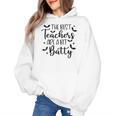Retro The Best Teachers Are A Bit Batty Halloween Teacher Women's Hoodie, trending gift Retro The Best Teachers Are A Bit Batty Halloween Teacher Women's Hoodie, trending gift