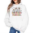 Retro Floral Assistant Principal Shirt For Teachers Day Women's Hoodie, trending gift