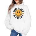 Special Education Teacher Autism Awareness Inclusion Matters Women's Hoodie, trending gift Special Education Teacher Autism Awareness Inclusion Matters Women's Hoodie, trending gift