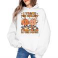 I Teach The Coolest Pumpkins In The Patch Teacher Halloween Women's Hoodie, trending gift