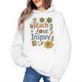 Teacher Inspire Love Women's Hoodie, trending gift