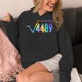 67 Meme Square Root 4489 Slang Math Teacher Tie Dye Women's Hoodie, funny design
