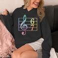 67 Music Meme Slang Six Seven Music Teacher Musician Women's Hoodie, funny design