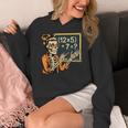 67 Teacher Halloween Skeleton Women's Hoodie, funny design