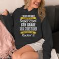 6th Grade Social Studies Teacher Appreciation Women's Hoodie, funny design