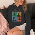 Abbott Elementary Colorful Pop Art Teachers TV Show Women's Hoodie, funny design Abbott Elementary Colorful Pop Art Teachers TV Show Women's Hoodie, funny design