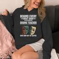 Theatre Teacher Drama Lover Theatre Mask Drama Teacher Women's Hoodie, funny design