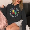 Autism Awareness Teacher Shirt Teach Accept Understand Love Women's Hoodie, funny design