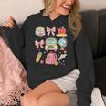 Back To School Coquette Teacher Women Girl Kindergarten PreK Women's Hoodie, funny design