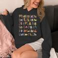 Back To School Kindergarten Teacher ABCs Animals Alphabet Women's Hoodie, funny design Back To School Kindergarten Teacher ABCs Animals Alphabet Women's Hoodie, funny design