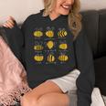 Bee Kind Positive Brave Happy Confident Humble Teacher Women's Hoodie, funny design Bee Kind Positive Brave Happy Confident Humble Teacher Women's Hoodie, funny design