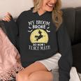 My Broom Broke So Now I Teach Math Teacher Halloween Costume For Men Women Women's Hoodie, funny design