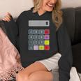 Calculator Math Teacher Halloween Costumes Women Men Adults Women's Hoodie, funny design Calculator Math Teacher Halloween Costumes Women Men Adults Women's Hoodie, funny design
