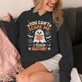 You Can't Scare Me I Teach History Retro Teacher Halloween Women's Hoodie, History Teacher Gifts, funny design You Can't Scare Me I Teach History Retro Teacher Halloween Women's Hoodie, History Teacher Gifts, funny design
