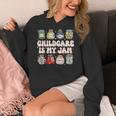 Childcare Is My Jam Child Care Teacher School Psychologist Women's Hoodie, funny design