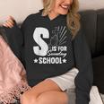 Christian Teacher S Is For Sunday School Essentials Women's Hoodie, funny design Christian Teacher S Is For Sunday School Essentials Women's Hoodie, funny design