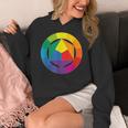 Color Wheel Palette Shirt Artist Painter Art Teacher Tshirt Women's Hoodie, funny design