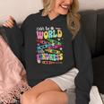 Color The World With Kindness Teacher Back To School Women's Hoodie, funny design