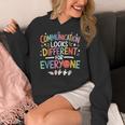 Communication ASL Teacher Deaf People ASL Interpreter Women's Hoodie, funny design Communication ASL Teacher Deaf People ASL Interpreter Women's Hoodie, funny design