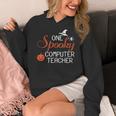 Computer Teacher Halloween Spooky Men Women Kids Women's Hoodie, funny design Computer Teacher Halloween Spooky Men Women Kids Women's Hoodie, funny design
