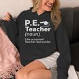 Cool PE Teacher Art For Men Women Physical Education Teacher Women's Hoodie, Pe Teacher Gifts, funny design Cool PE Teacher Art For Men Women Physical Education Teacher Women's Hoodie, Pe Teacher Gifts, funny design