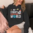 Cute Teacher My Students Are Out Of This World Space Men Women Kids Women's Hoodie, funny design Cute Teacher My Students Are Out Of This World Space Men Women Kids Women's Hoodie, funny design