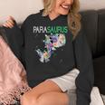 Dino Para Professional Teacher Collection T-Rex Dinosaur Paraeducator Assistant Teacher Women's Hoodie, funny design Dino Para Professional Teacher Collection T-Rex Dinosaur Paraeducator Assistant Teacher Women's Hoodie, funny design