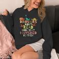 Dinosaurs Didnt Read Look What Happened To Them Teacher Women's Hoodie, funny design