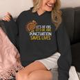 Lets Eat Kids Punctuation Turkey Thanksgiving Teacher Women's Hoodie, funny design Lets Eat Kids Punctuation Turkey Thanksgiving Teacher Women's Hoodie, funny design