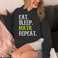 Eat Sleep Math Repeat Teacher Lover Women's Hoodie, funny design Eat Sleep Math Repeat Teacher Lover Women's Hoodie, funny design