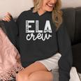 English Language Art Teacher Crew ELA Squad English Teacher Women's Hoodie, English Teacher Gifts, funny design English Language Art Teacher Crew ELA Squad English Teacher Women's Hoodie, English Teacher Gifts, funny design