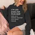 English Teacher Definition Women's Hoodie, English Teacher Gifts, funny design English Teacher Definition Women's Hoodie, English Teacher Gifts, funny design