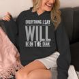 Everything I Say WILL Be On The Exam Teacher For Men Women Women's Hoodie, funny design Everything I Say WILL Be On The Exam Teacher For Men Women Women's Hoodie, funny design