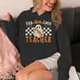 Fab Boo Lous Teacher Retro Ghost Spooky Halloween Costume Women's Hoodie, funny design