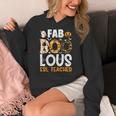 Faboolous ESL ESOL Teacher Spooky Teacher Halloween Costume For Men Women Women's Hoodie, Esl Teacher Gifts, funny design