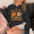 Fall In Love With Reading Book Autumn Pumpkins And Teachers Women's Hoodie, funny design Fall In Love With Reading Book Autumn Pumpkins And Teachers Women's Hoodie, funny design