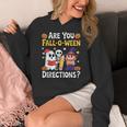 Are You Fall O Ween Directions Halloween Teacher Ghost Women's Hoodie, funny design Are You Fall O Ween Directions Halloween Teacher Ghost Women's Hoodie, funny design
