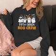 Fifth Grade Boo Crew Halloween Teacher Costume Women's Hoodie, funny design Fifth Grade Boo Crew Halloween Teacher Costume Women's Hoodie, funny design