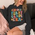 In My First Grade Era 1st Grade Teacher Back To School Women's Hoodie, First Grade Teacher Gifts, funny design