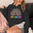 First Grade Rainbow Girls Boys Teacher Team 1st Grade Squad Women's Hoodie, First Grade Teacher Gifts, funny design First Grade Rainbow Girls Boys Teacher Team 1st Grade Squad Women's Hoodie, First Grade Teacher Gifts, funny design