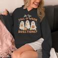 Ghost Are You Fall-O-Ween Directions Teacher Halloween Women's Hoodie, funny design Ghost Are You Fall-O-Ween Directions Teacher Halloween Women's Hoodie, funny design
