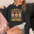 Groovy Thanksgiving With My Gnomie Women Teacher Fall Gnome Women's Hoodie, Groovy Teacher Gifts, funny design Groovy Thanksgiving With My Gnomie Women Teacher Fall Gnome Women's Hoodie, Groovy Teacher Gifts, funny design