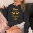 Halloween Cutest Pumpkins First Grade Teacher Women's Hoodie, First Grade Teacher Gifts, funny design