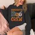 Halloween Kindergarten Boo Crew Kinder Teacher Student Women's Hoodie, funny design Halloween Kindergarten Boo Crew Kinder Teacher Student Women's Hoodie, funny design