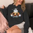 Halloween PE Teacher Ghosts Pumpkins Sports Lover Women's Hoodie, Pe Teacher Gifts, funny design Halloween PE Teacher Ghosts Pumpkins Sports Lover Women's Hoodie, Pe Teacher Gifts, funny design