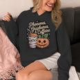 Halloween Teacher Phonemes Graphemes Caffeine Coffee Lover Women's Hoodie, funny design Halloween Teacher Phonemes Graphemes Caffeine Coffee Lover Women's Hoodie, funny design