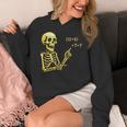 Halloween Teacher Six Seven 6 7 Skeleton Spooky Costume Women's Hoodie, funny design Halloween Teacher Six Seven 6 7 Skeleton Spooky Costume Women's Hoodie, funny design