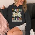 Halloween Teaching My Boos Cute Ghost Teacher Life Costume Women's Hoodie, funny design Halloween Teaching My Boos Cute Ghost Teacher Life Costume Women's Hoodie, funny design