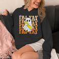 Happy Fri-Yay Friday Lovers Groovy Teacher Life Halloween Women's Hoodie, Groovy Teacher Gifts, funny design Happy Fri-Yay Friday Lovers Groovy Teacher Life Halloween Women's Hoodie, Groovy Teacher Gifts, funny design